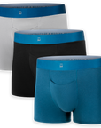Mens's # Pack Underwear Trunks V2 Made from Tencel™ Lyocel & Organic Cotton