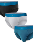 Men's 3 Pack Underwear Briefs Made From Tencel™ Lyocel & Organic Cotton