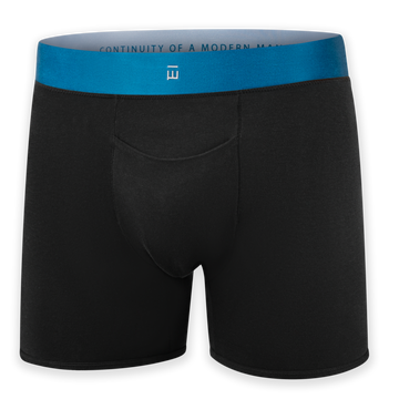 Men's Black Underwear Trunks Made From Tencel™ Lyocel & Organic Cotton
