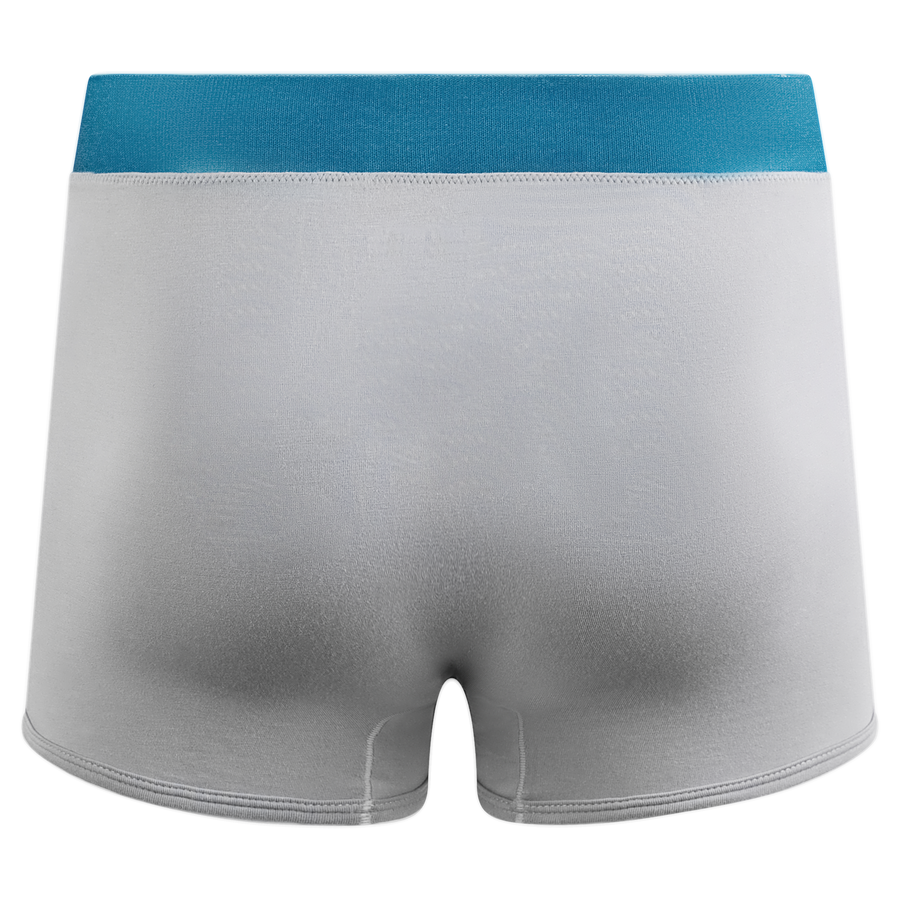 Bomens Grey Underwear Trunks V2 Made From Tencel™ Lyocel & Organic Cotton