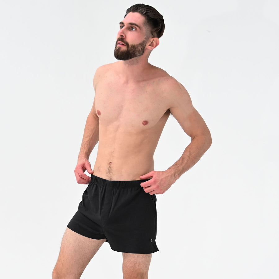 ModrnMan™ Boxer Shorts - Black