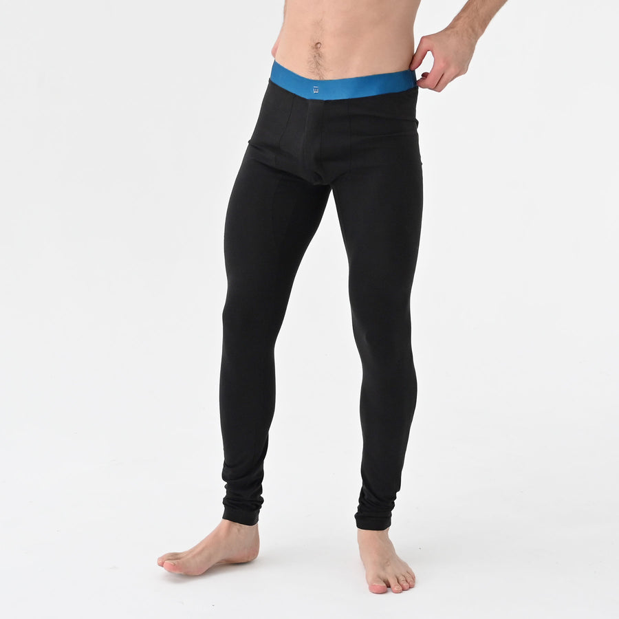 Black ModrnMan™ Long Johns