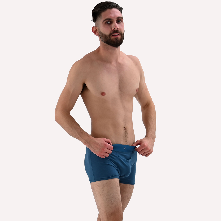 Moroccan Blue ModrnMan™ Trunks V2