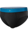 Men's Black Underwear Briefs Made From Tencel™ Lyocel & Organic Cotton