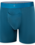 Men's Blue Underwear Boxer Briefs Made From Tencel™ Lyocel & Organic Cotton