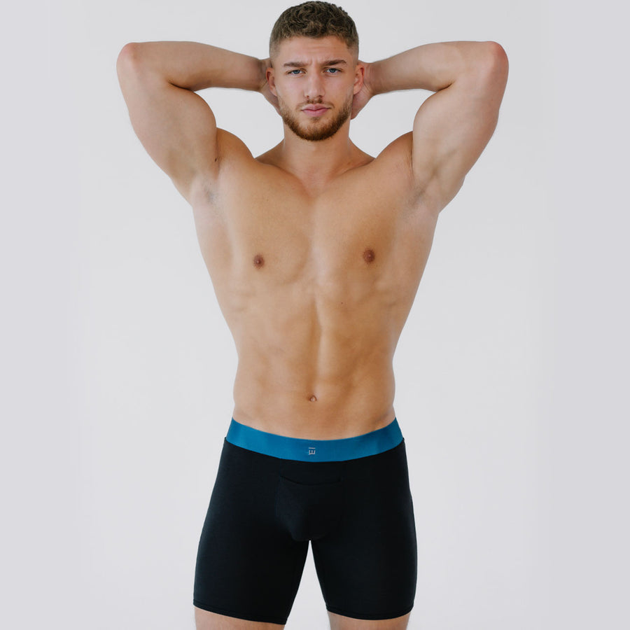 Classic Black Modrnman™ Boxer Briefs