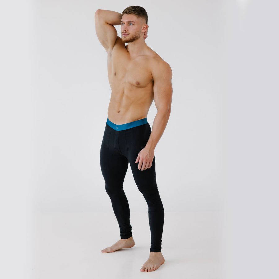 Black ModrnMan™ Long Johns