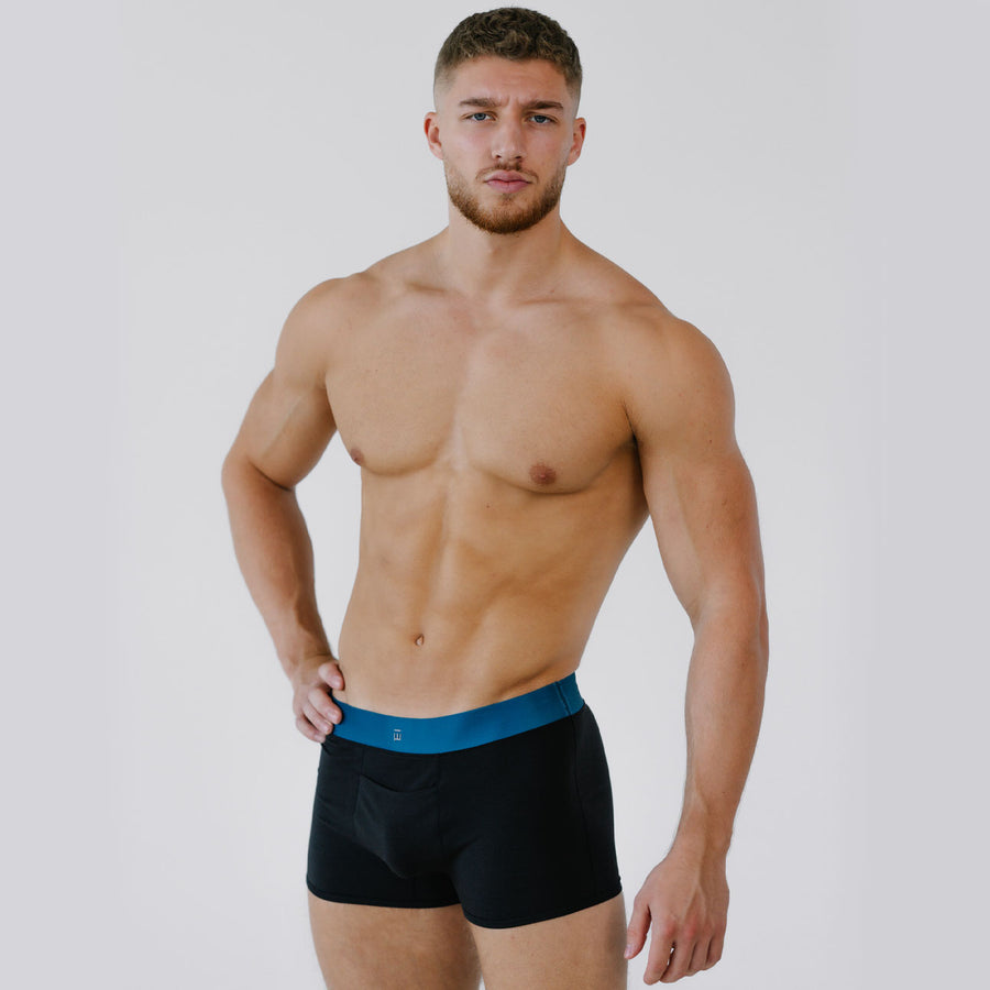 Moroccan Blue ModrnMan™ Trunks V2