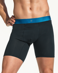 Classic Black ModrnMan™ Long  Boxer Briefs